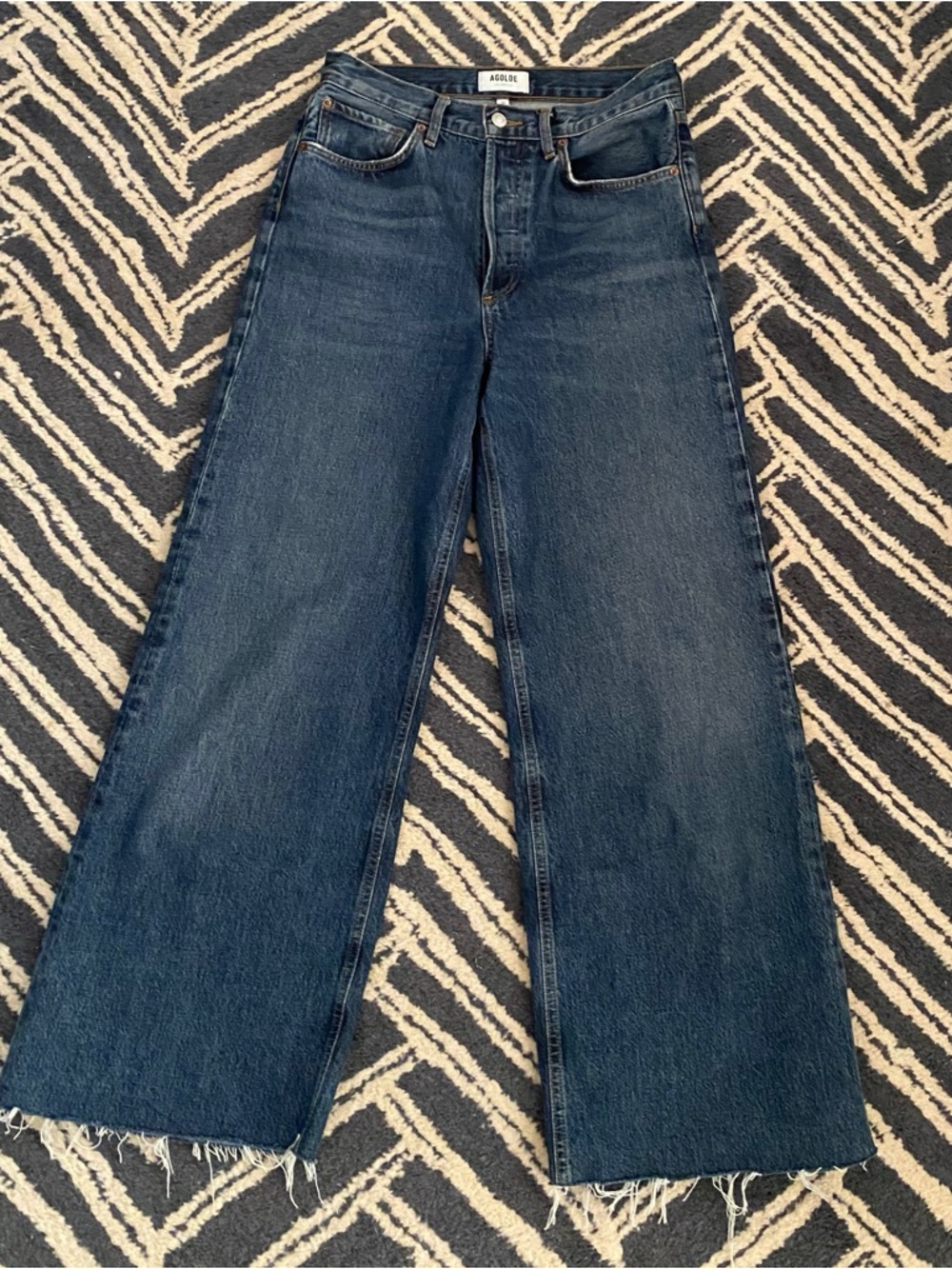 AGOLDE Dame High-Rise Wide Leg Jeans